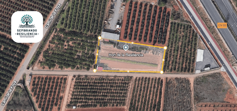 Ubicación Huerto de la Resiliencia